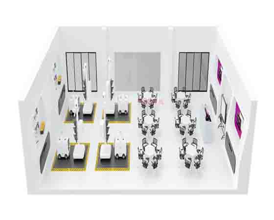 車路協(xié)同系統(tǒng)實訓室