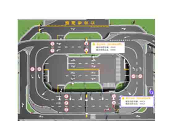 貴州無人駕駛實訓沙盤